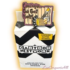 Cartoon Network Courage The Cowardly Dog Muriel Bagge Sliding Enamel Pin